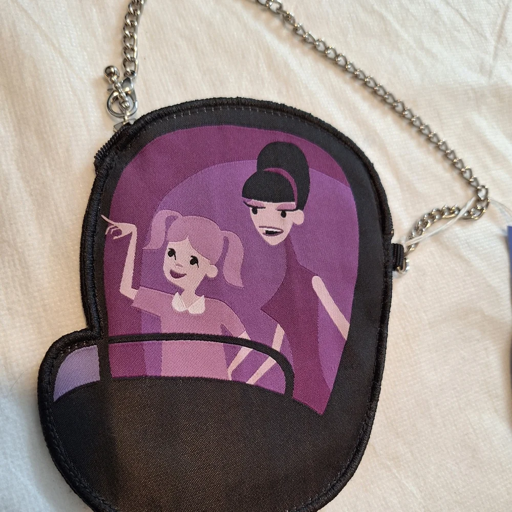 Disney Haunted Mansion Shag Coin Purse - Picture 3 of 3